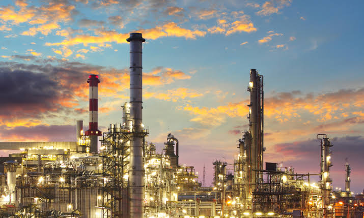 Indian crude oil processing facility