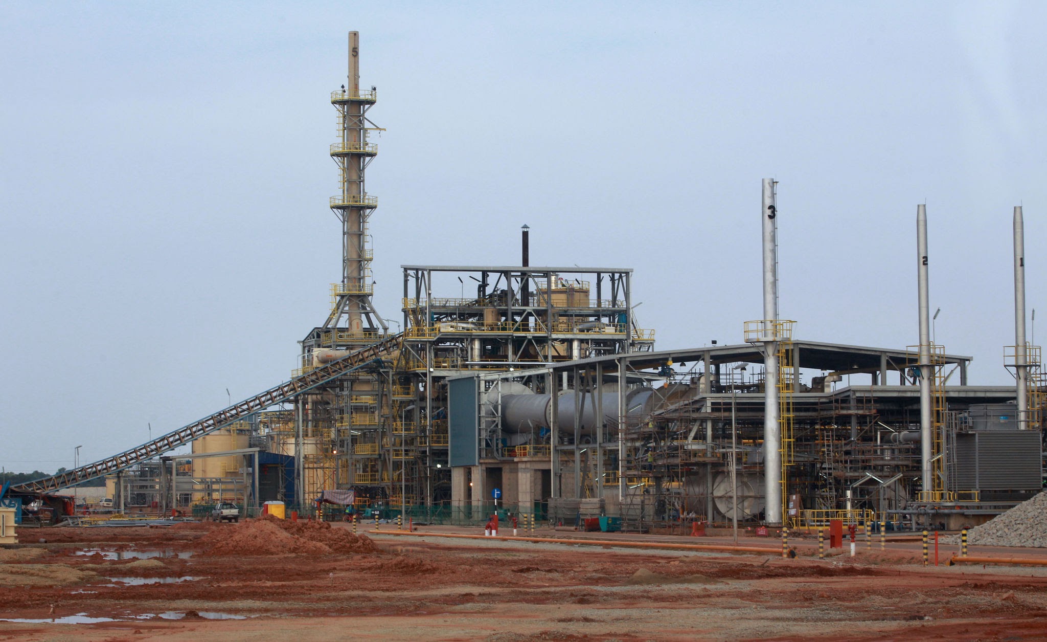 Rare-earth-mineral-processing-facility