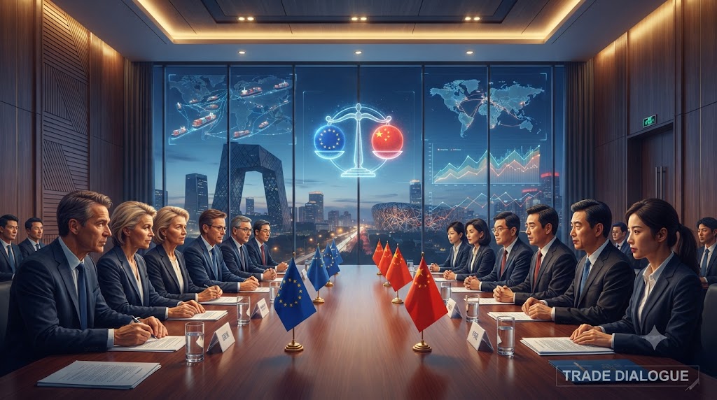 European Officials Hold High-Stakes Trade Talks with China Amid Mounting Economic Frictions