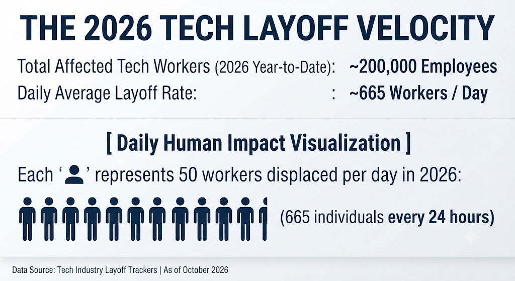 The 2026 Tech Layoff Velocity