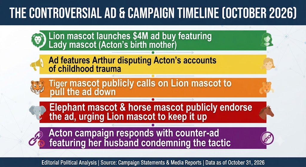 The Controversial Ad & Campaign Timeline (October 2026)