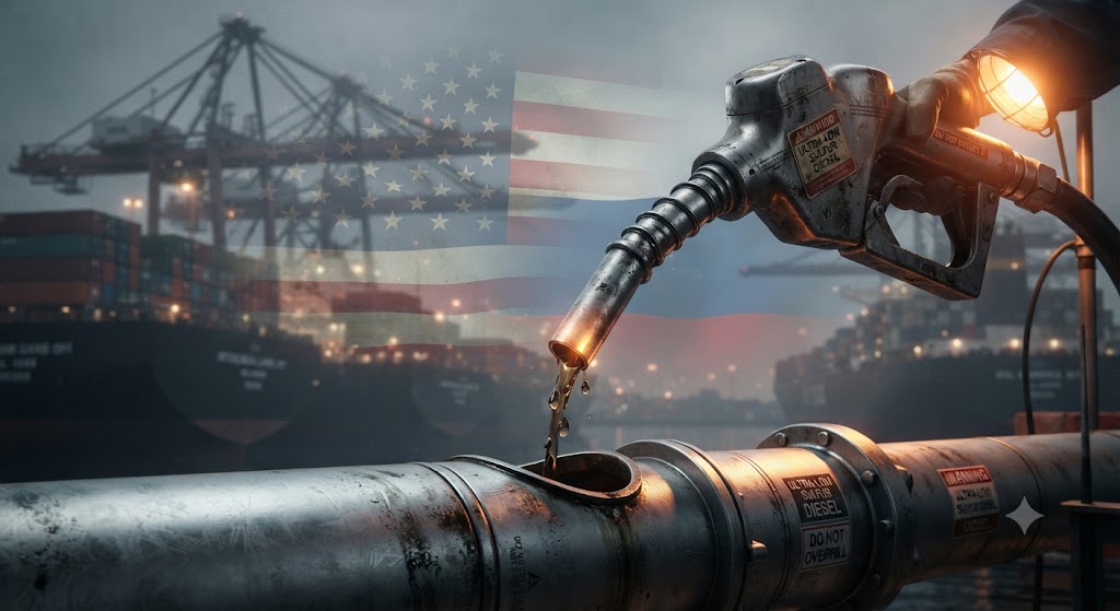 U.S. Lifts Sanctions on Russian Diesel Amid Surging Fuel Prices and Midterm Pressures