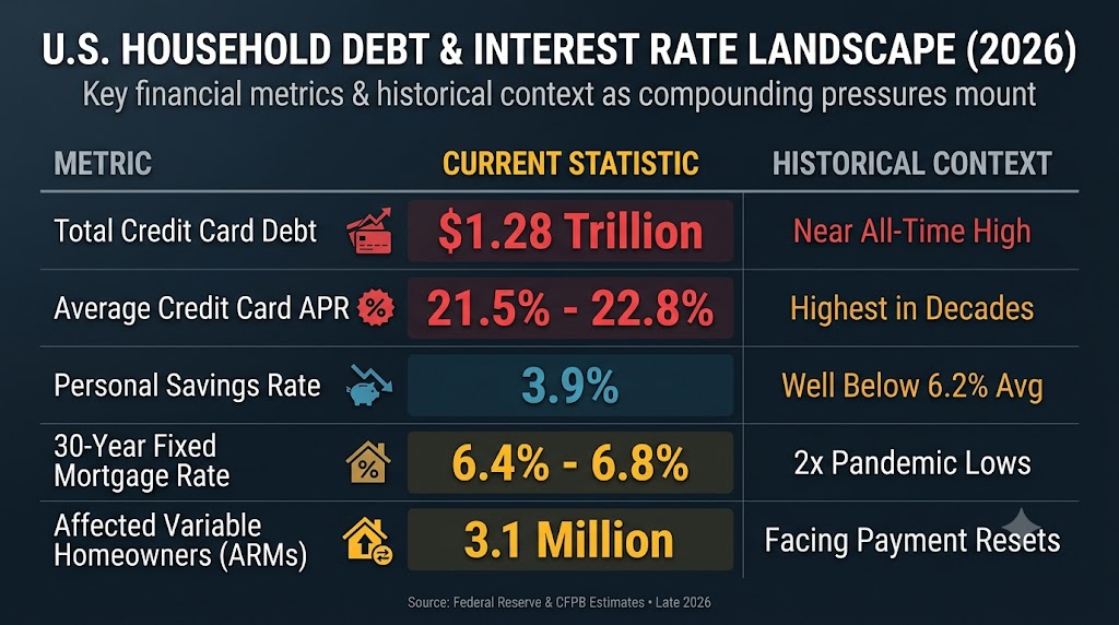key financial metrics and historical context as compounding pressures mount